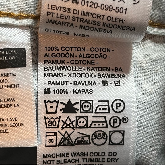 LEVI’S Men's Skate Straight Fit Overalls - Picture 3 of 16